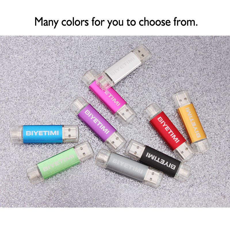 Classy Color OTG & USB Flash Drive
