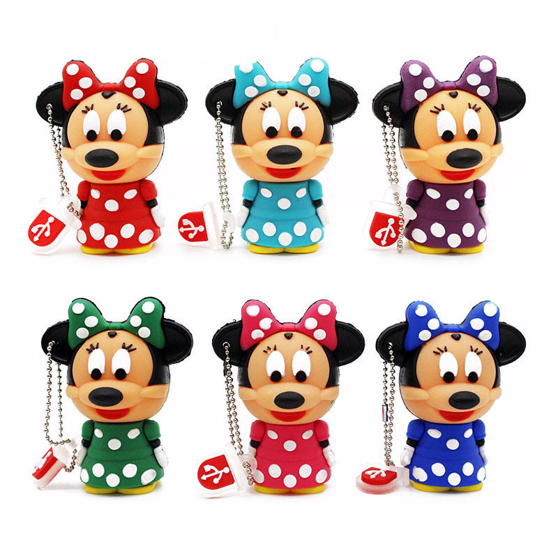 Cute Mickey/Minnie Mouse Flash Drive