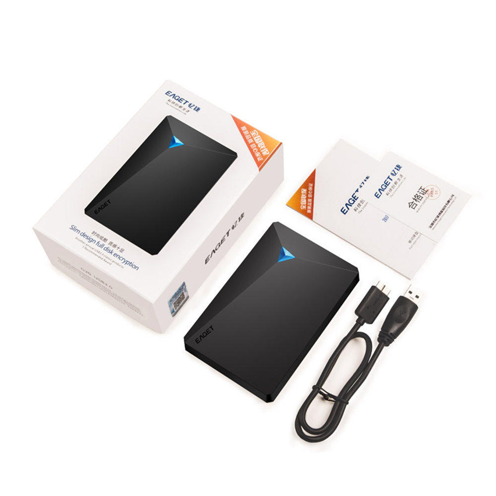 High-Speed Space Saver External Hard Drive