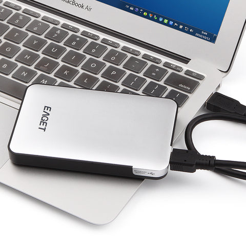 Space Saver Shockproof External Hard Drive