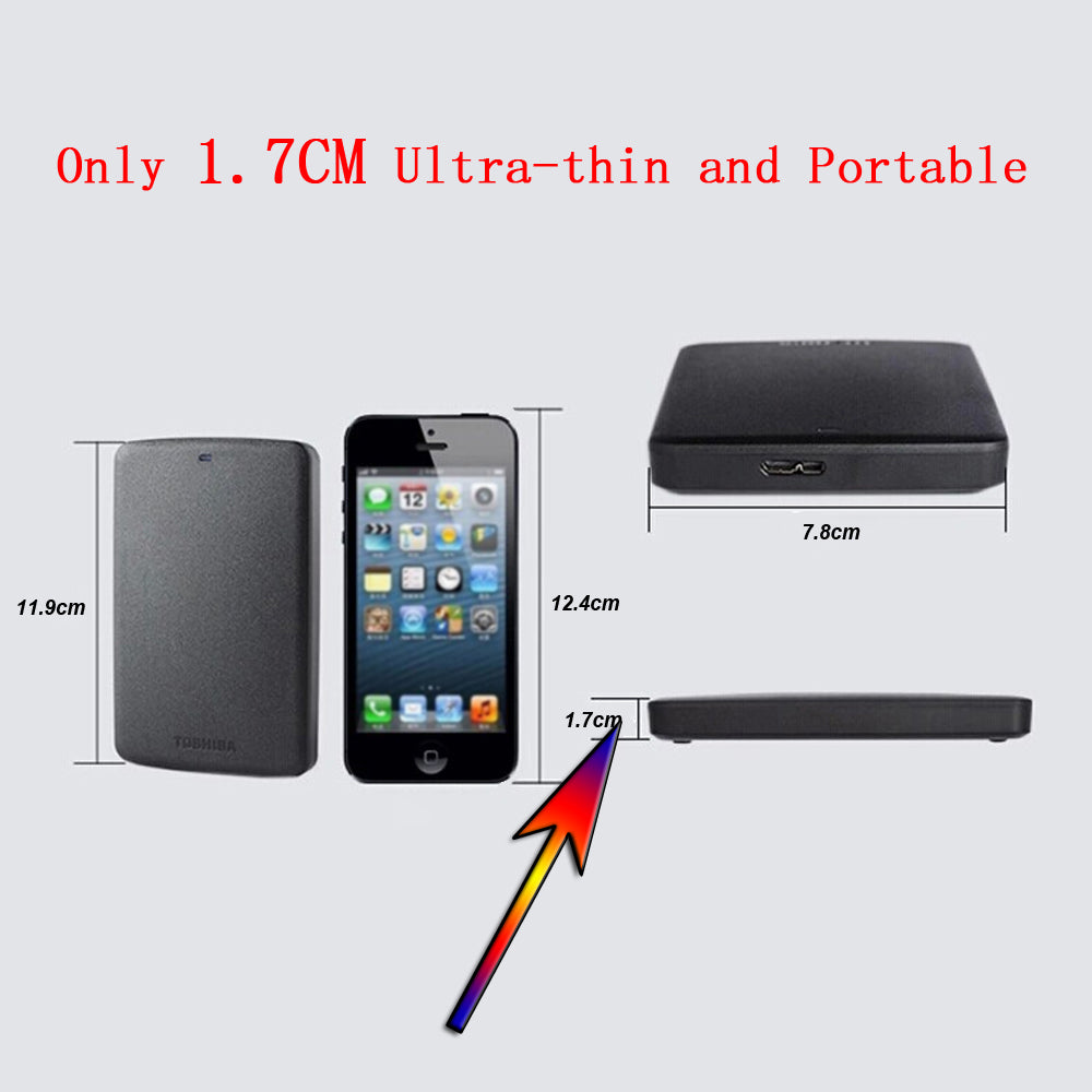 2.5" USB Portable Hard Drive