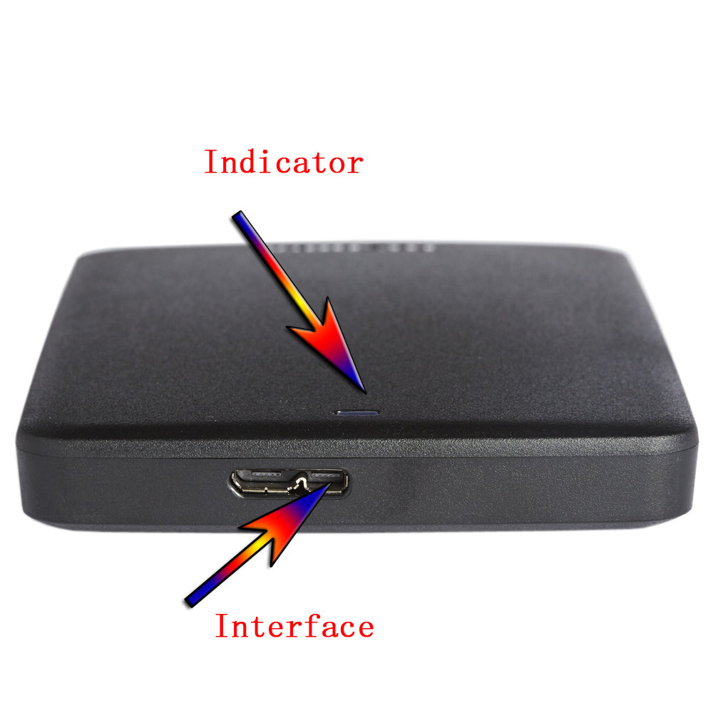 2.5" USB Portable Hard Drive