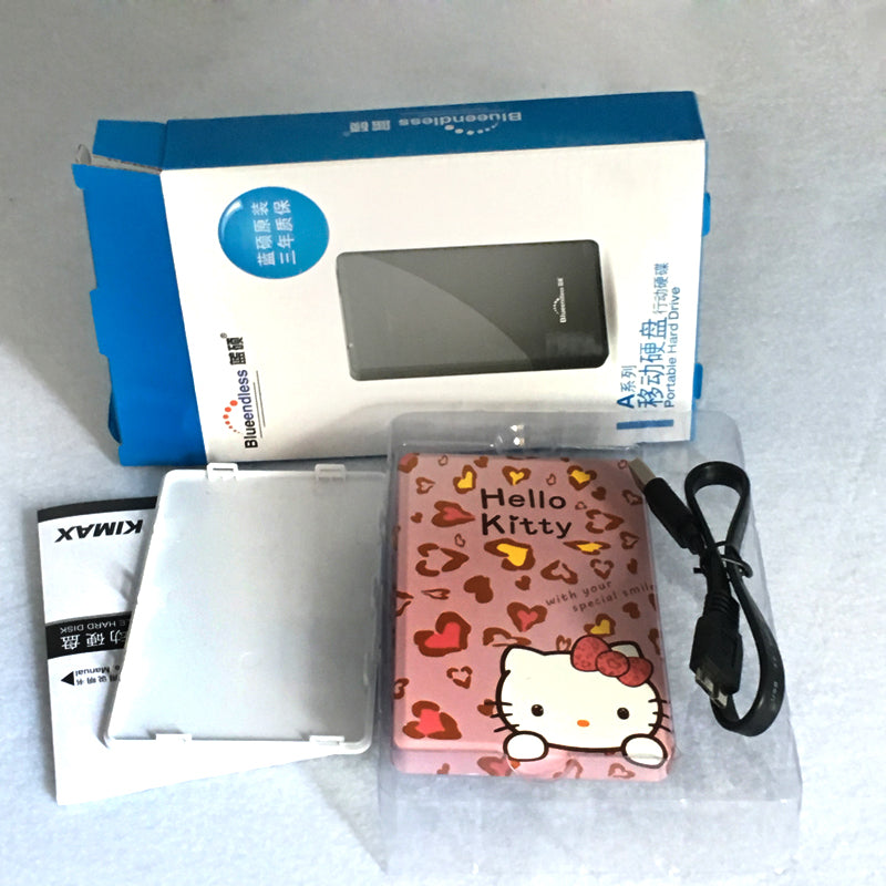 Lovely Cartoon External Hard Drive