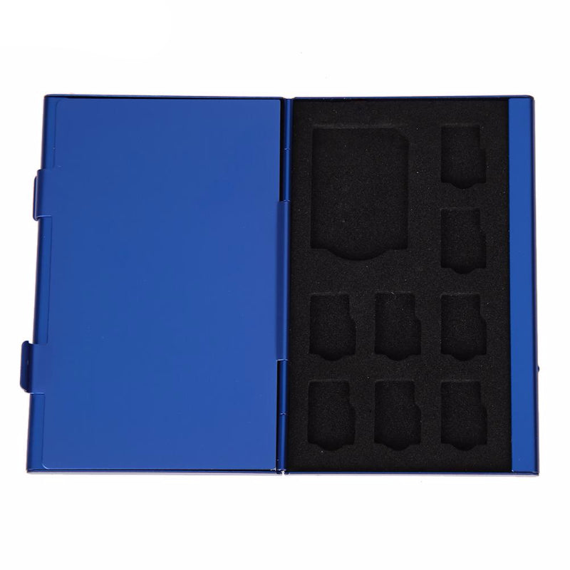 Super Thin Blue Memory Cards Protective Case