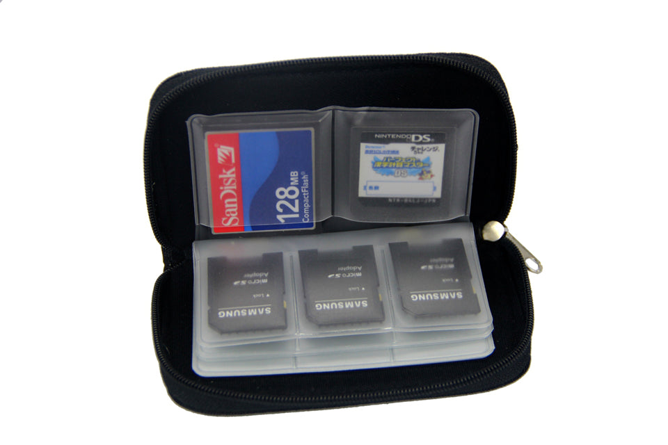 Candy Color SD Cards Carrying Pouch