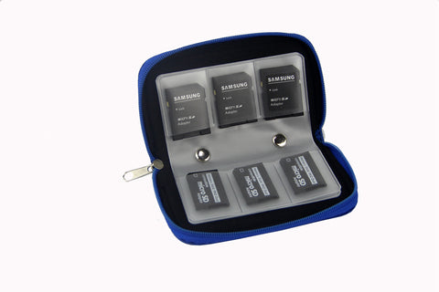 Candy Color SD Cards Carrying Pouch